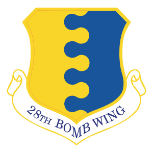 Ellsworth Air Force Base 28th Bomb Wing Logo